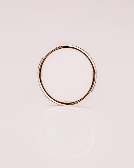 Classic Plain Gold Wedding Band