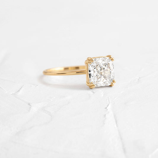 Solitaire-Oval Lab Grown Diamond Engagement Ring