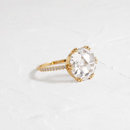 Solitaire-Oval Lab Grown Diamond Engagement Ring