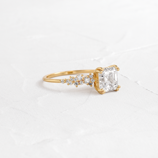 Solitaire-Oval Lab Grown Diamond Engagement Ring