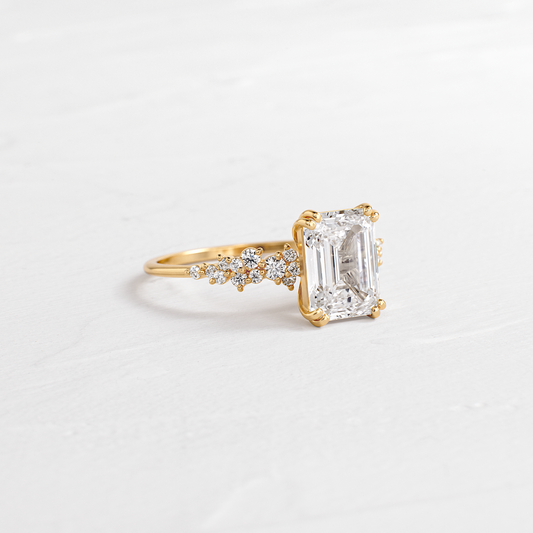Solitaire-Oval Lab Grown Diamond Engagement Ring