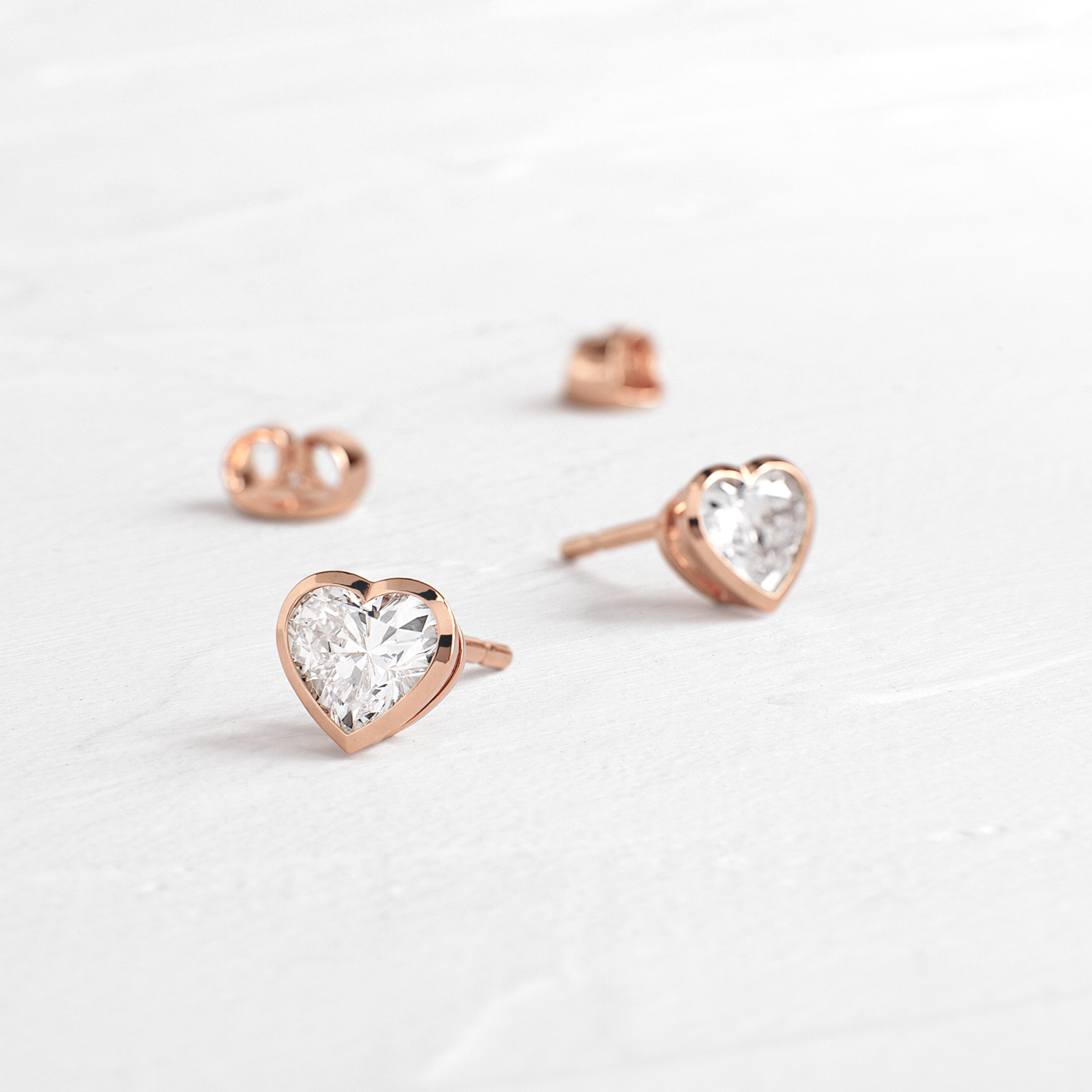Solitaire- 1.0CT Oval Lab Grown Diamond Earrings