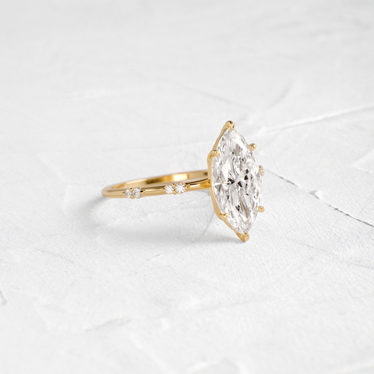 Dainty-Marquise Lab Grown Diamond Engagement Ring