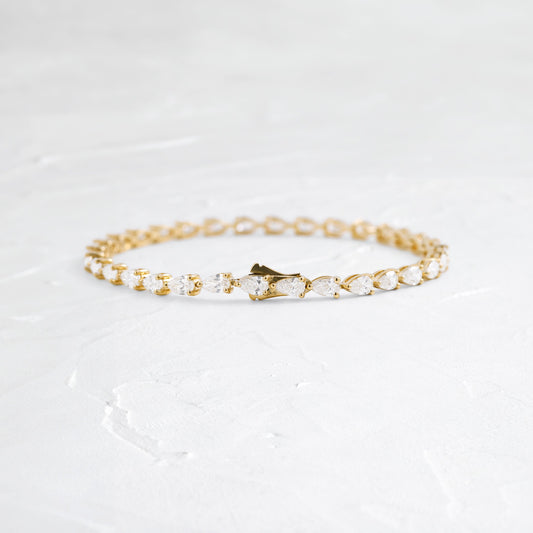 Solitaire Bezel-1.0 CT Oval Lab Grown Diamond Bracelets