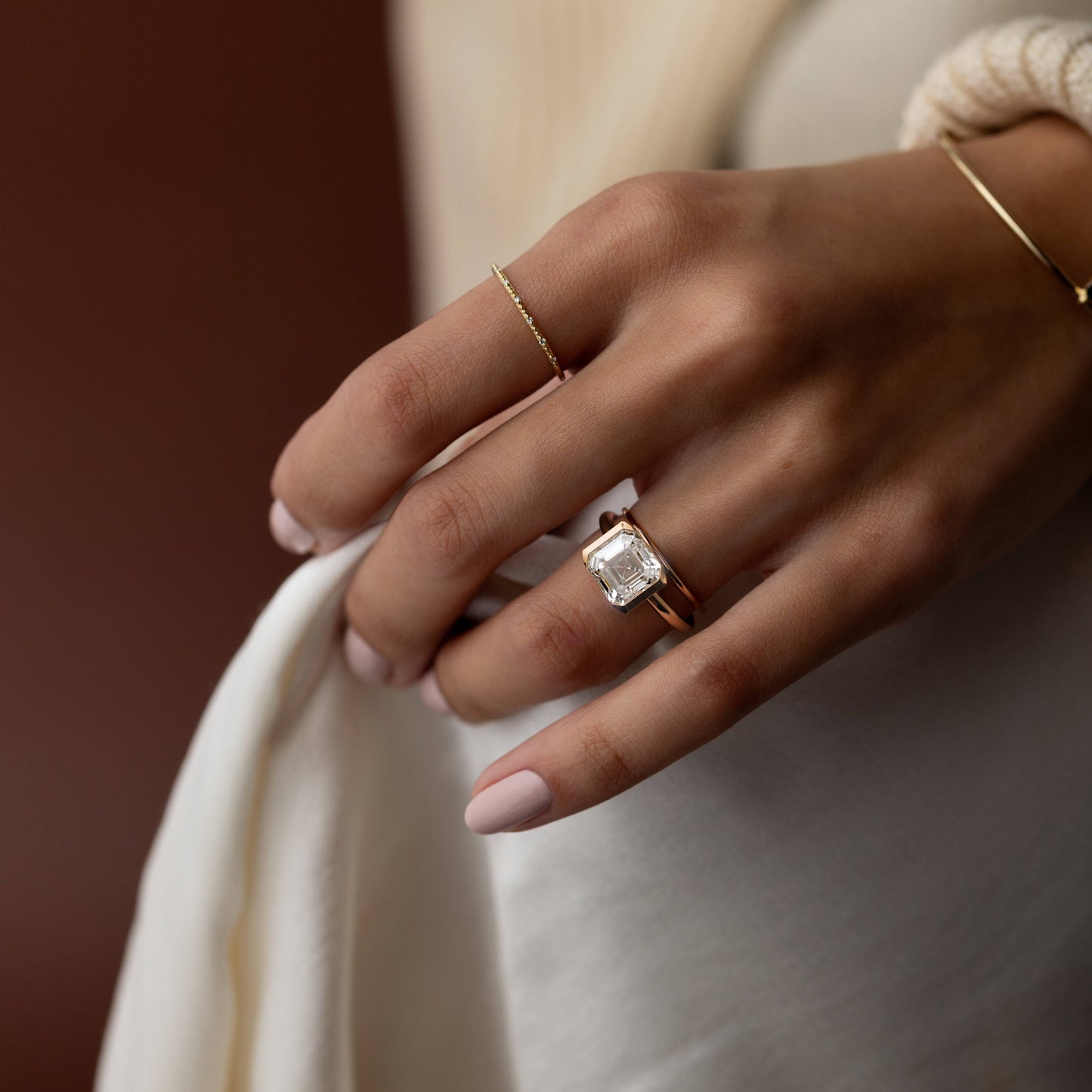 Solitaire-Oval Lab Grown Diamond Engagement Ring