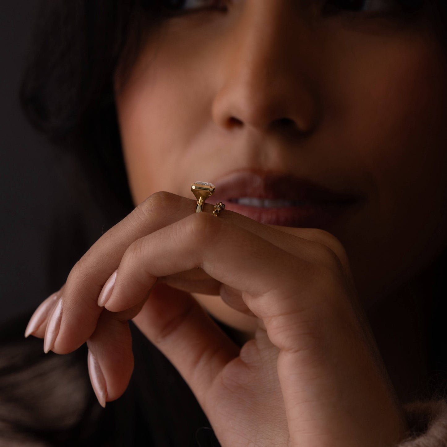 Solitaire-Oval Lab Grown Diamond Engagement Ring