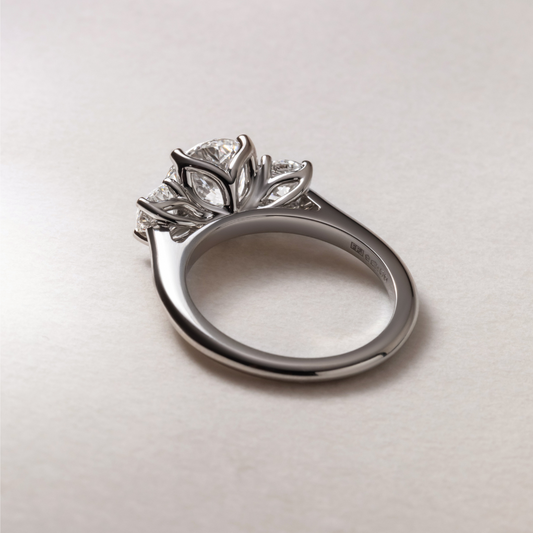 Solitaire-Oval Lab Grown Diamond Engagement Ring
