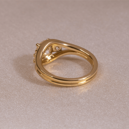 Solitaire-Oval Lab Grown Diamond Engagement Ring