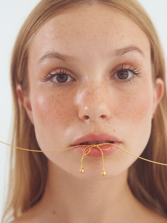 Bow Shaped Lolita Pendant Necklace 2