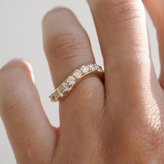 Elegant 0.50 TCW Round Lab Grown Diamond Eternity Band 2