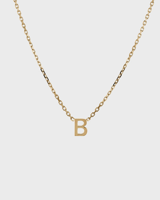 Elegant Gold Initial Choker Necklace 2