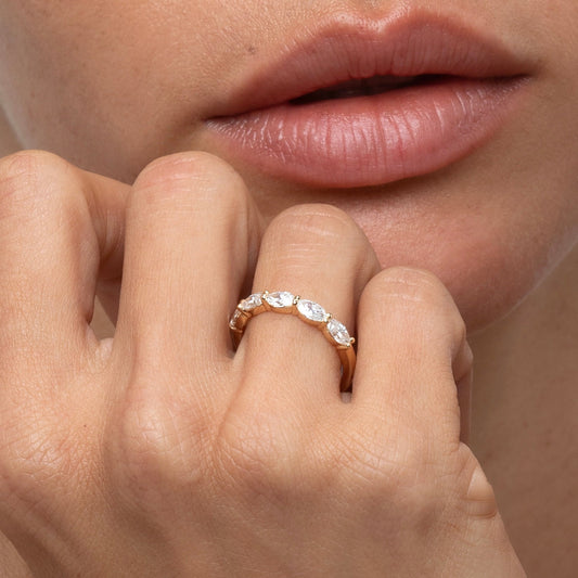 Eternity- 0.50 CT Round Lab Grown Diamond Wedding Band