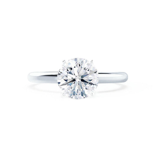 Radiant 1.20 CT Round Lab Grown Diamond Solitaire Ring 2