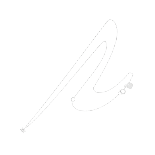 Star-Shaped 0.05 TCW Round Lab-Grown Diamond Necklace 2