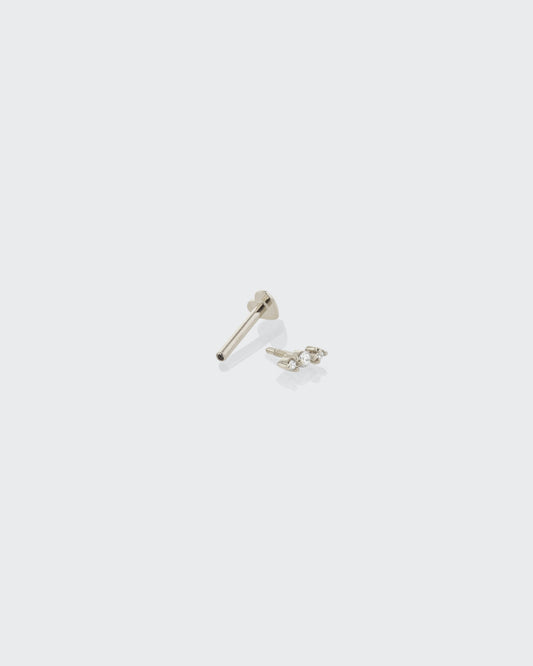 Elegant 0.02 TCW Round Lab Grown Diamond Stud Earrings 2