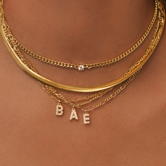 Sparkling 0.12 TCW Round Lab-Grown Diamond Initial Pendant 2