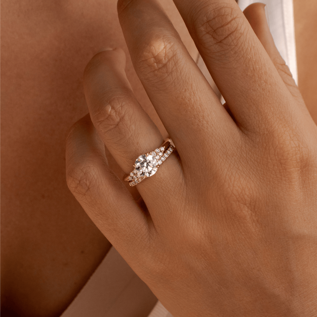 Solitaire-Oval Lab Grown Diamond Engagement Ring