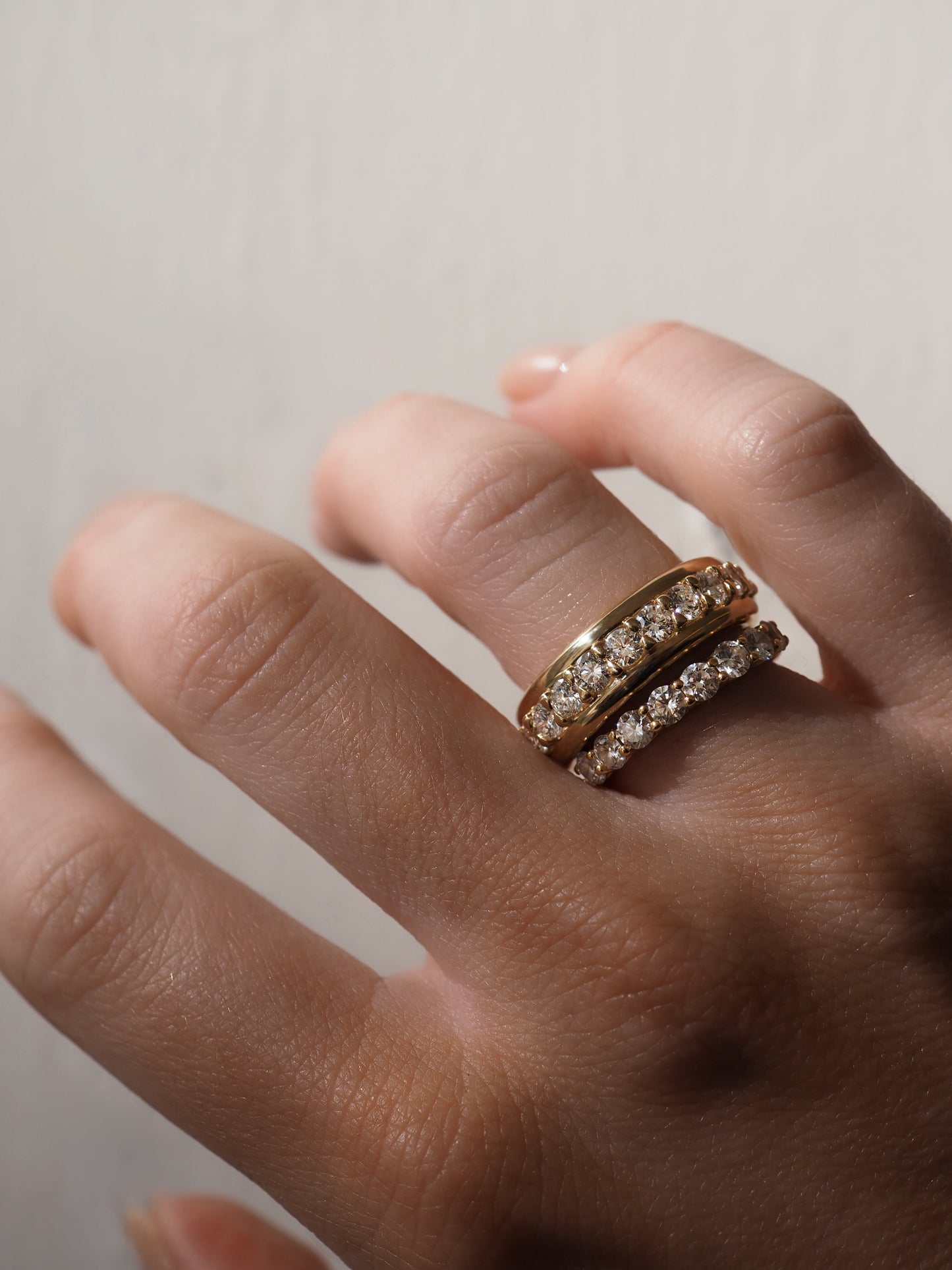 Radiant 0.50 TCW Round Lab Grown Diamond Eternity Band 4