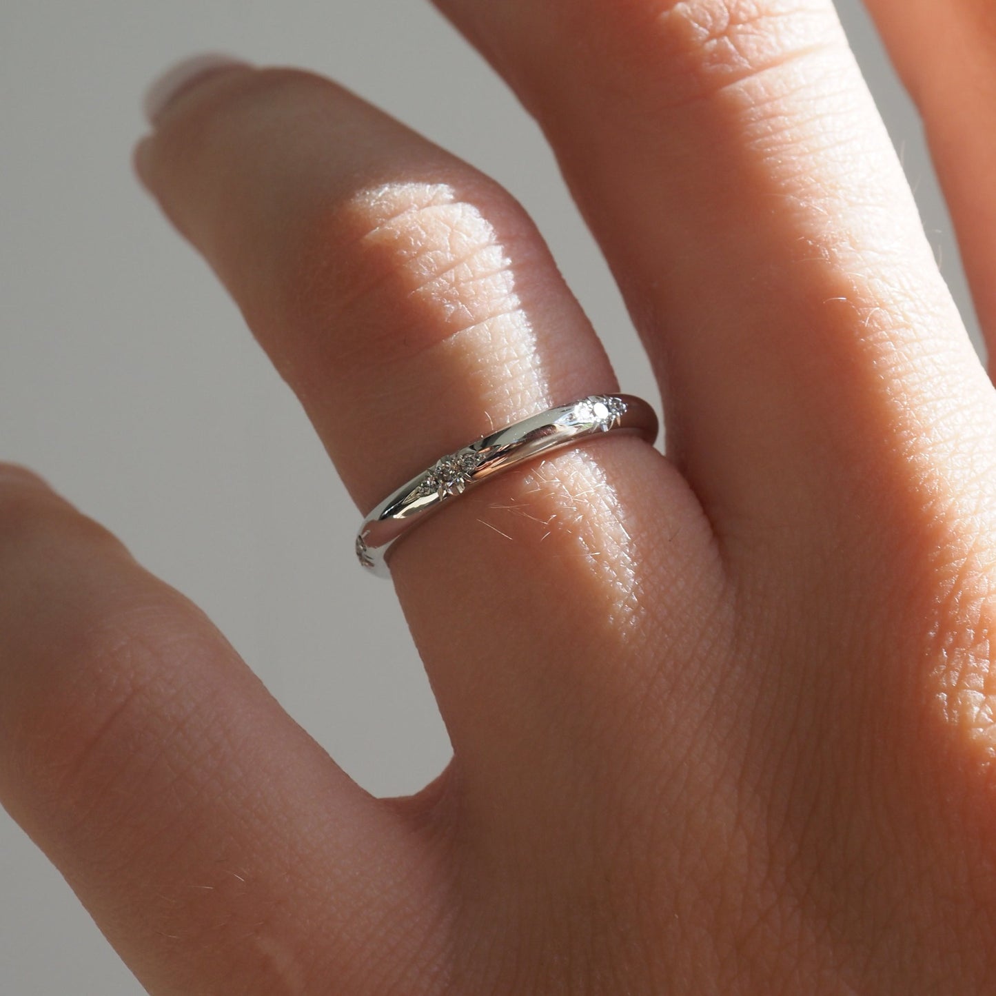 Radiant 0.50 TCW Round Lab Grown Diamond Eternity Band 4