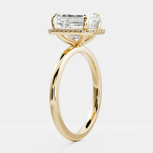Solitaire-Oval Lab Grown Diamond Engagement Ring