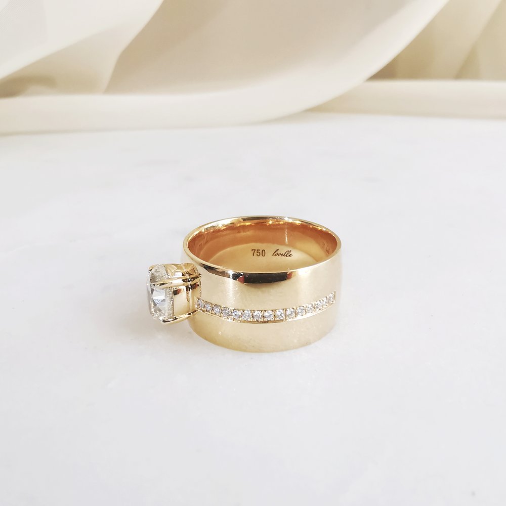 1.36 TCW Oval & Round Lab Grown Diamond Exquisite Wedding Band 6