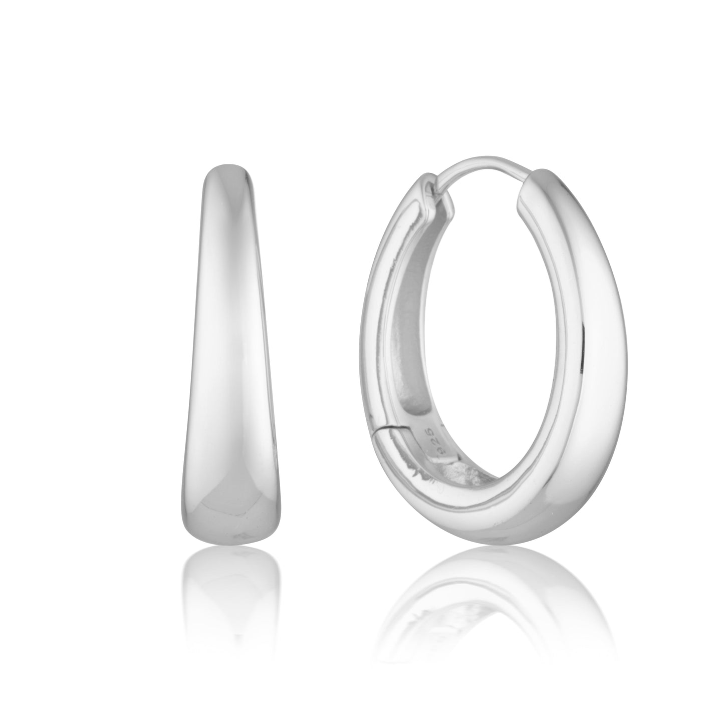 Golden Luxe Bold Hoop Earrings 8