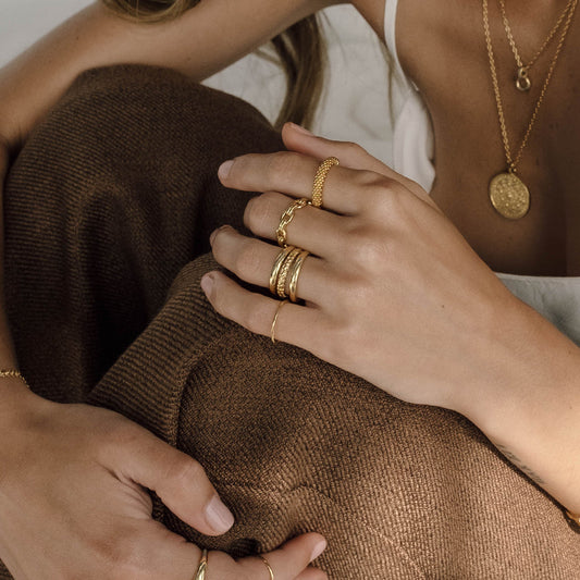 Link Chained Classic Wedding Band 2