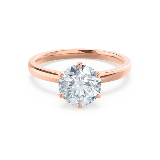1.50 CT Round Lab-Grown Diamond Solitaire Engagement Ring 2