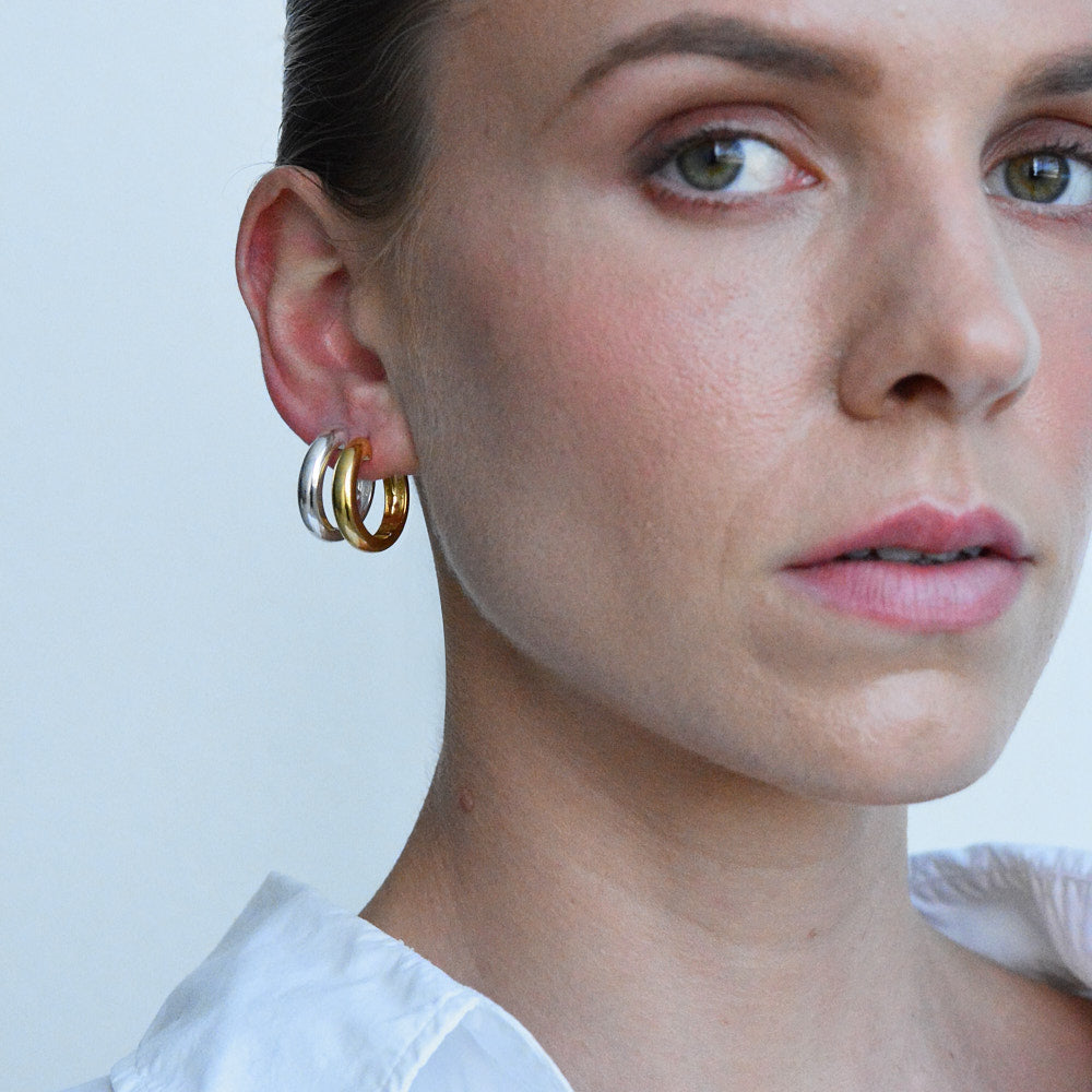Timeless Gold Hoop Earrings 6