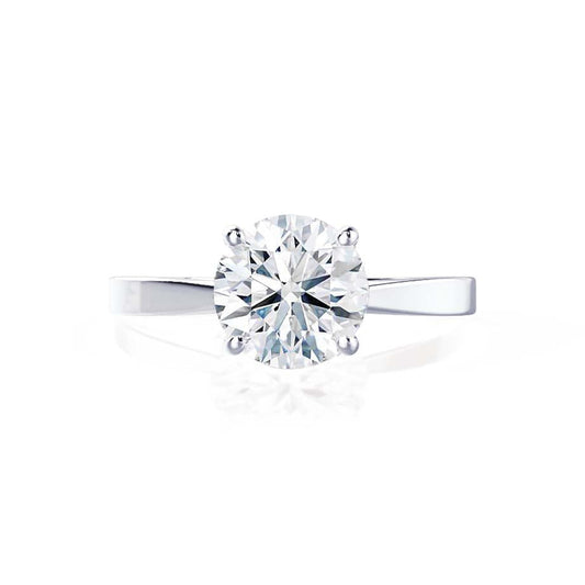 1.50 CT Round Lab-Grown Diamond Solitaire Engagement Ring - Timeless Elegance 2