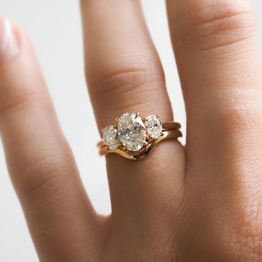 U Shaped Classic Wedding Band 2