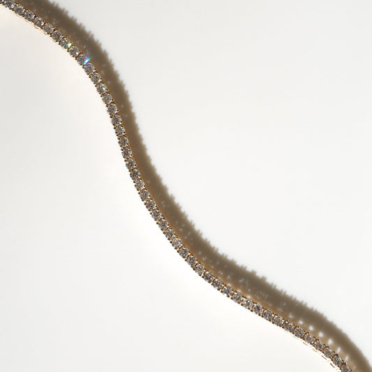 3.81 TCW Round Lab-Grown Diamond Tennis Bracelet 2