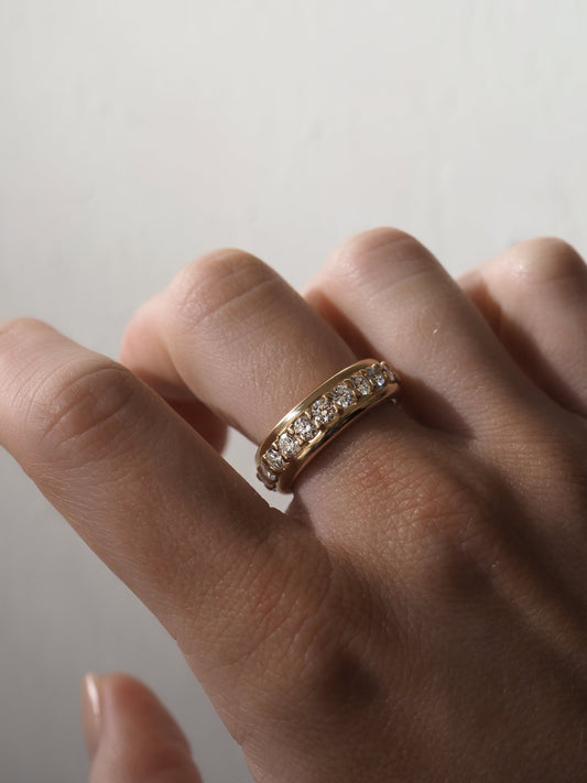 Radiant 0.50 TCW Round Lab Grown Diamond Eternity Band 2