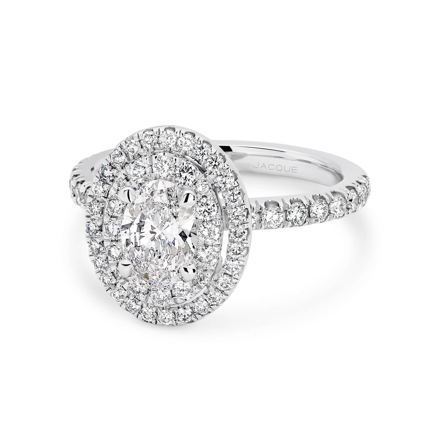 Solitaire-Oval Lab Grown Diamond Engagement Ring