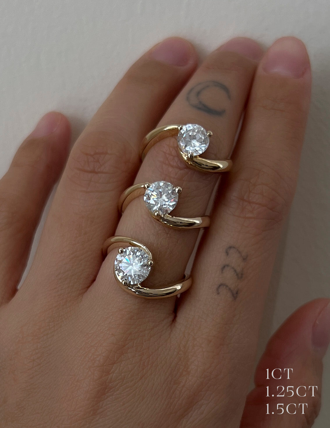 Solitaire-Oval Lab Grown Diamond Engagement Ring