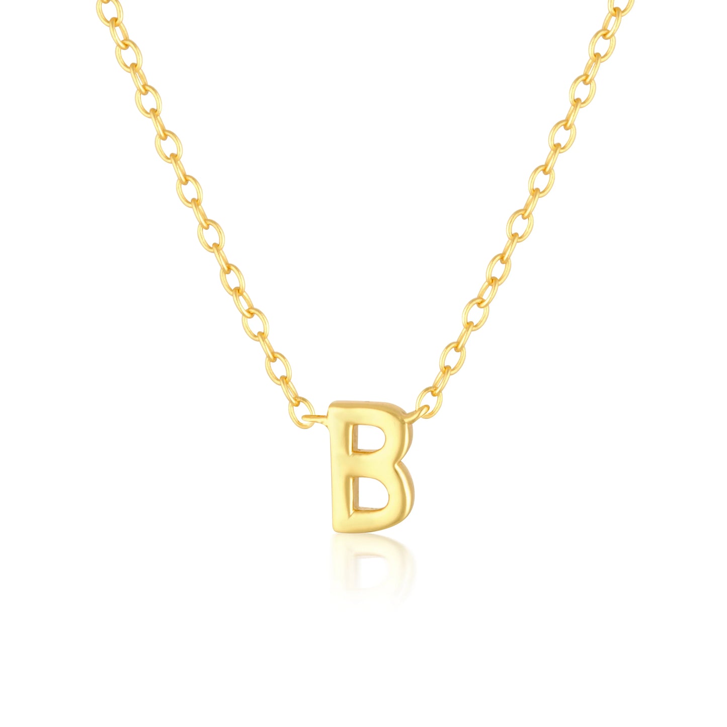 Elegant Silver Initial "A" Pendant Necklaces 34