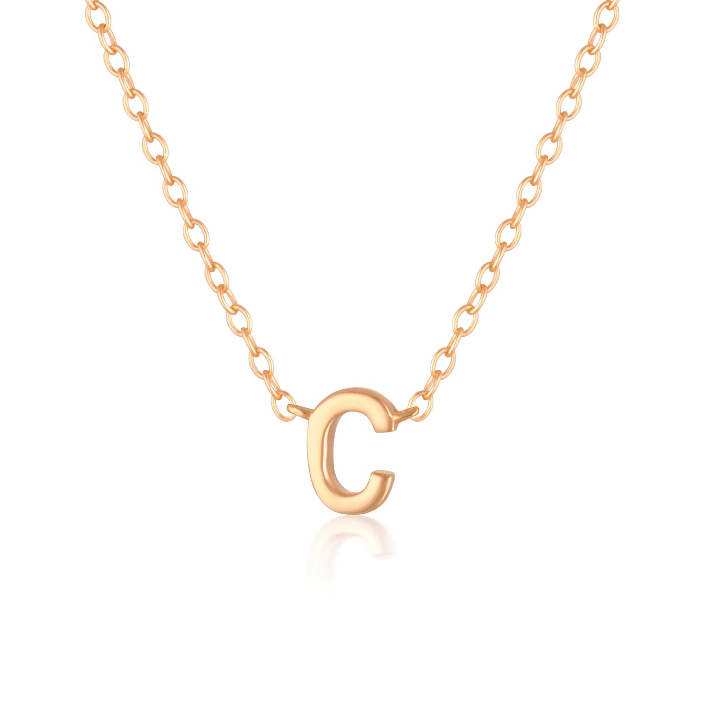 Elegant Silver Initial "A" Pendant Necklaces