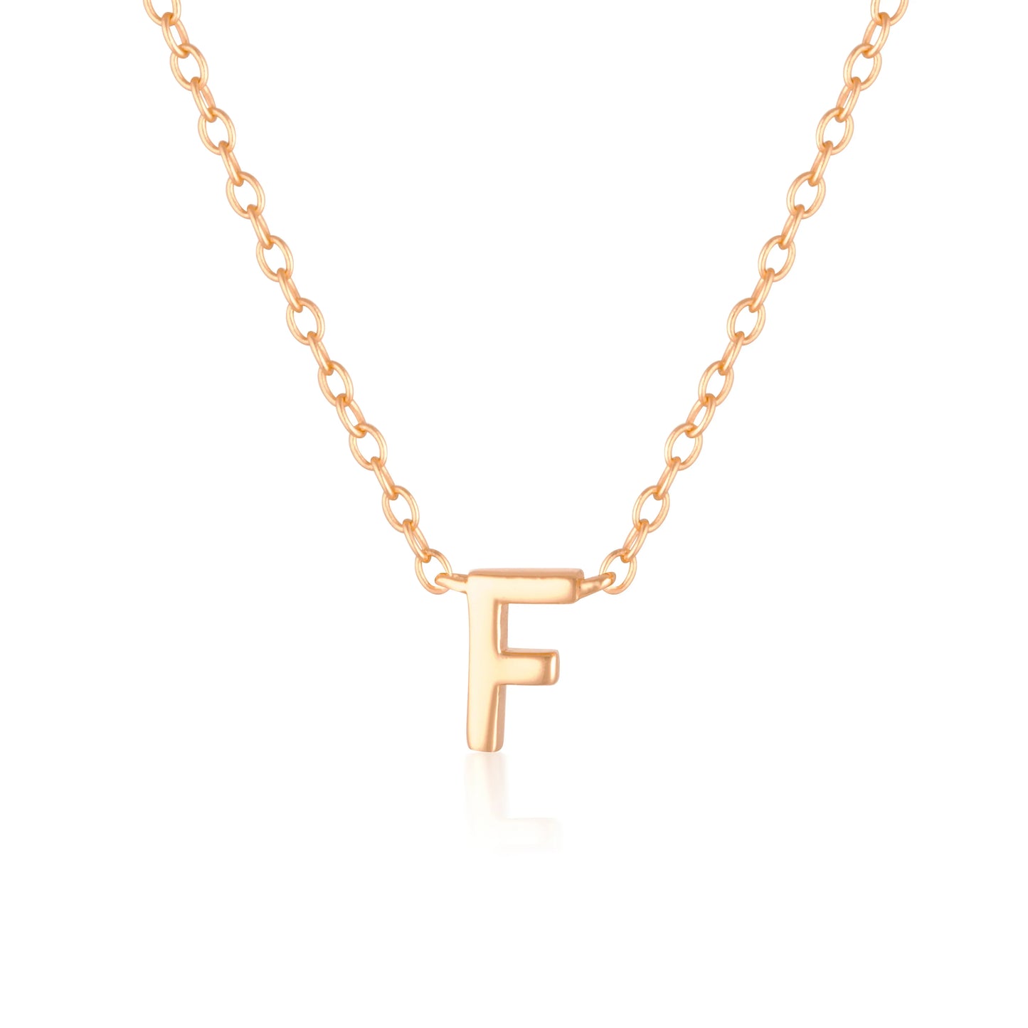 Elegant Silver Initial "A" Pendant Necklaces