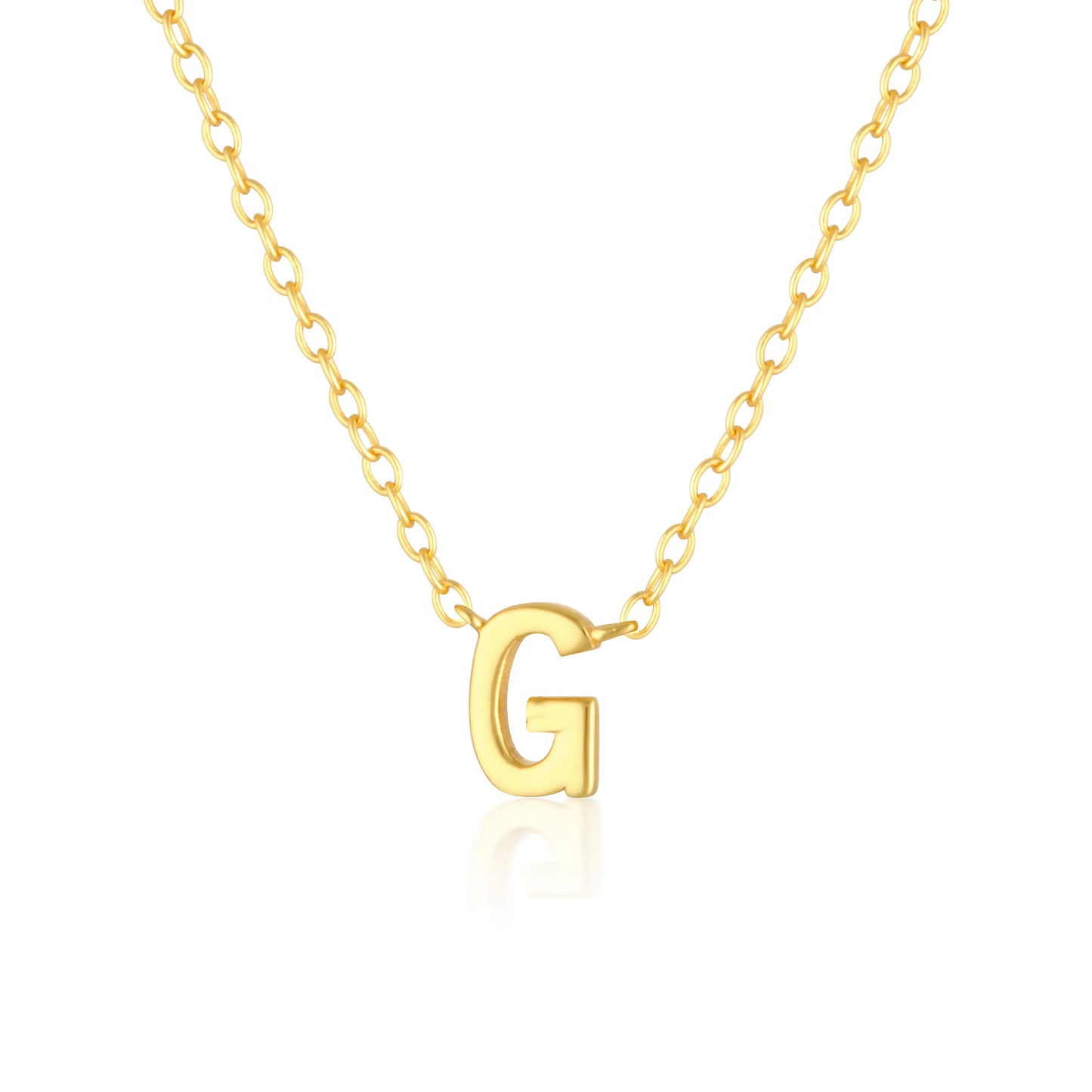 Elegant Silver Initial "A" Pendant Necklaces 39
