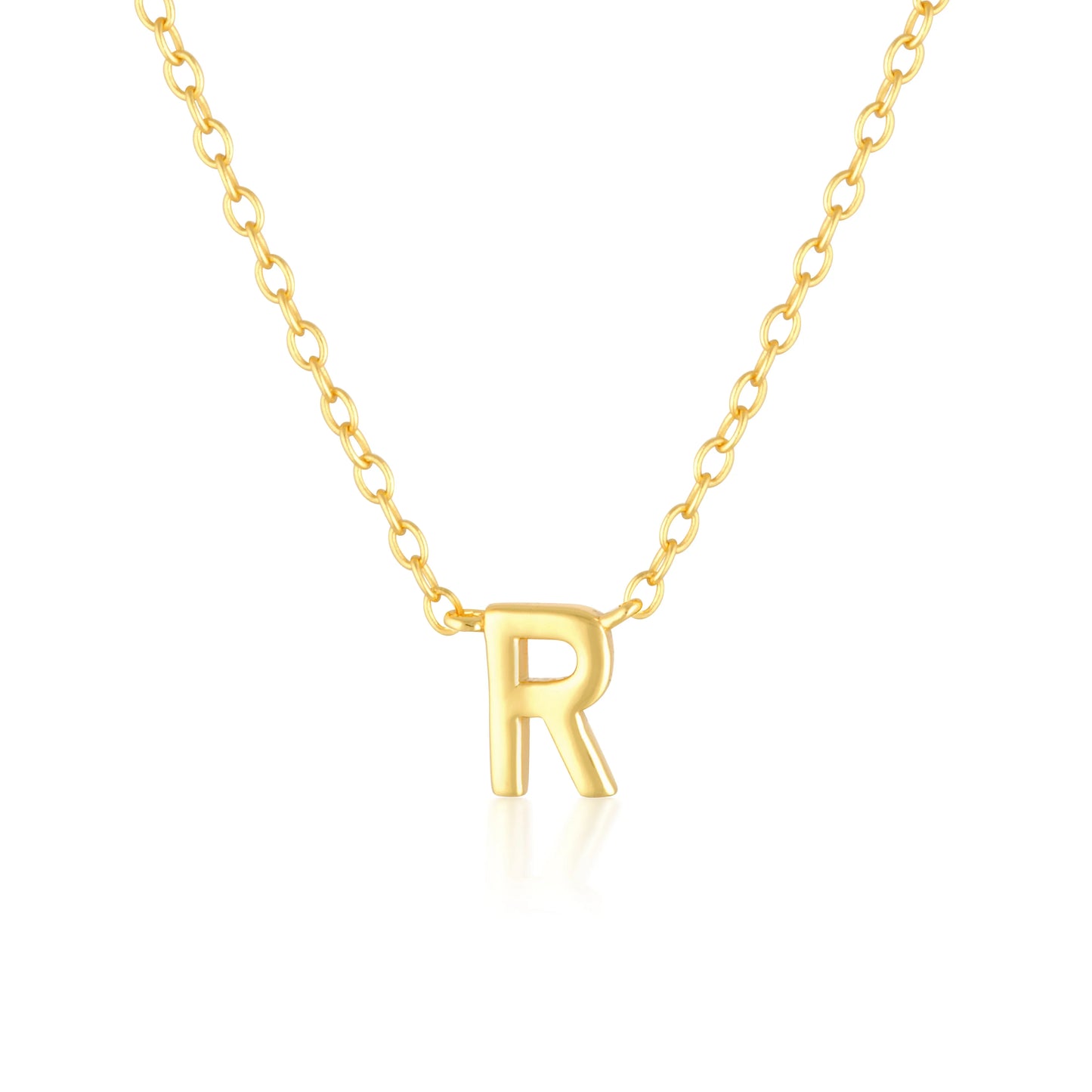 Elegant Silver Initial "A" Pendant Necklaces 50