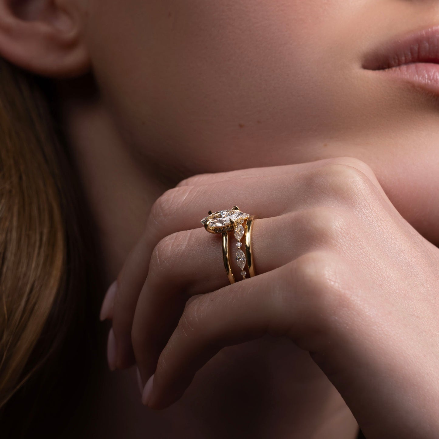 Solitaire-Oval Lab Grown Diamond Engagement Ring