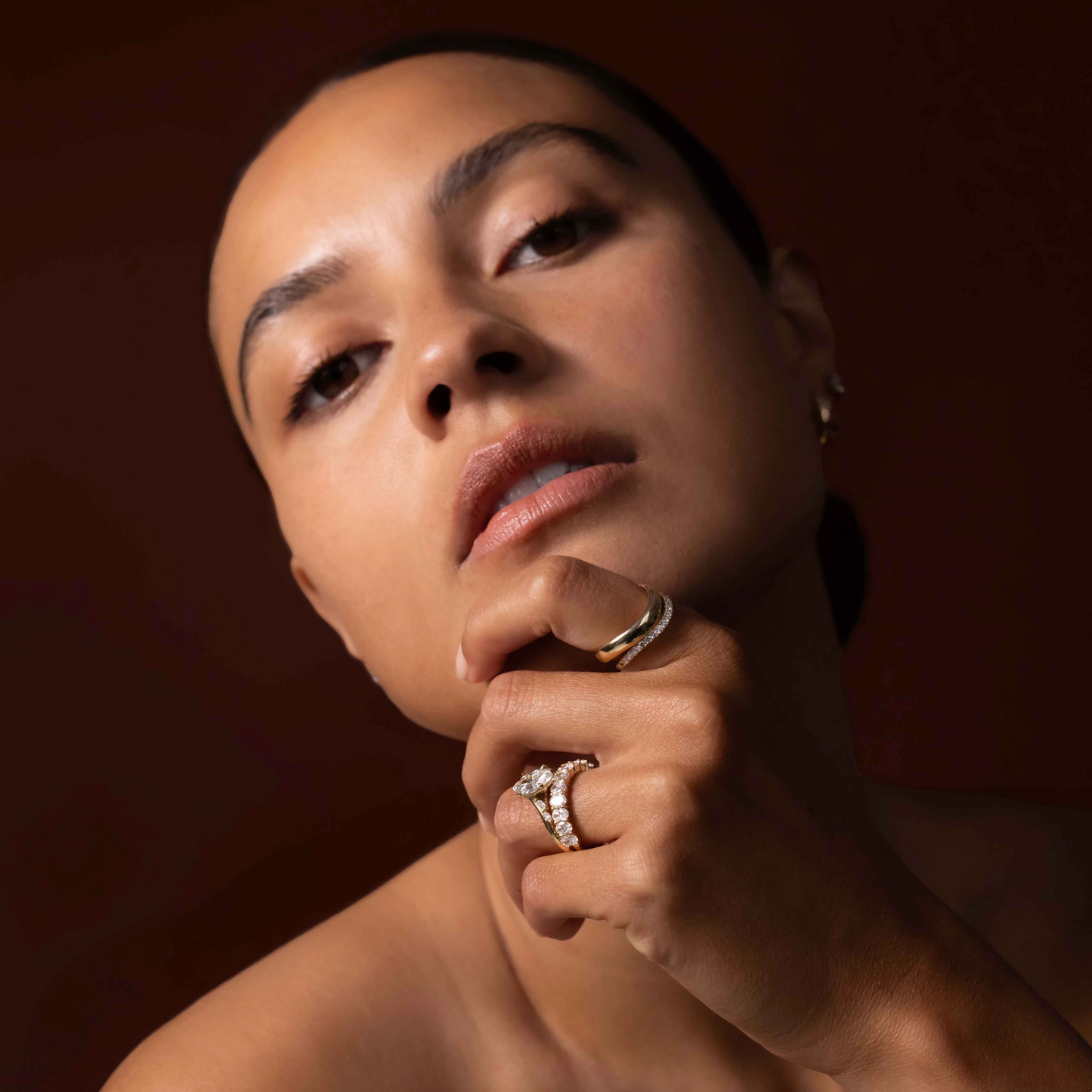 Solitaire-Oval Lab Grown Diamond Engagement Ring