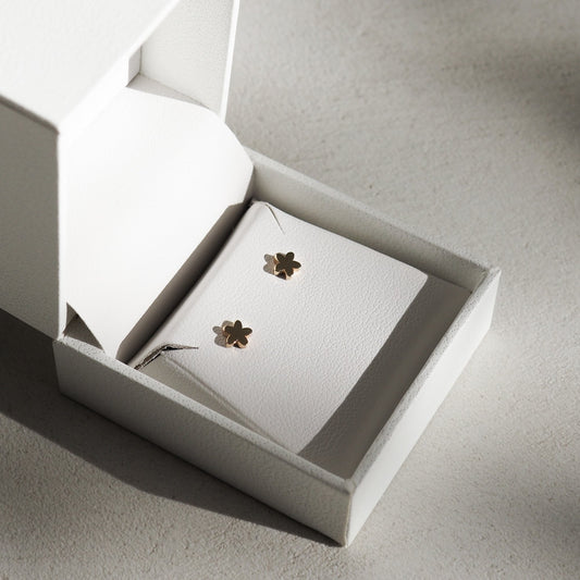 Delicate Blossom Petite Stud Earrings 2