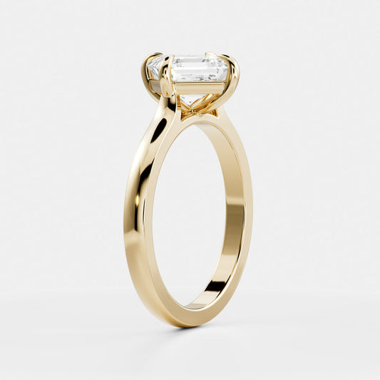 Solitaire-Oval Lab Grown Diamond Engagement Ring