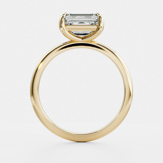 Solitaire-Oval Lab Grown Diamond Engagement Ring