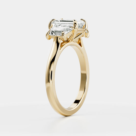 Solitaire-Oval Lab Grown Diamond Engagement Ring