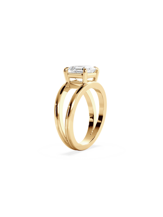 Solitaire-Oval Lab Grown Diamond Engagement Ring