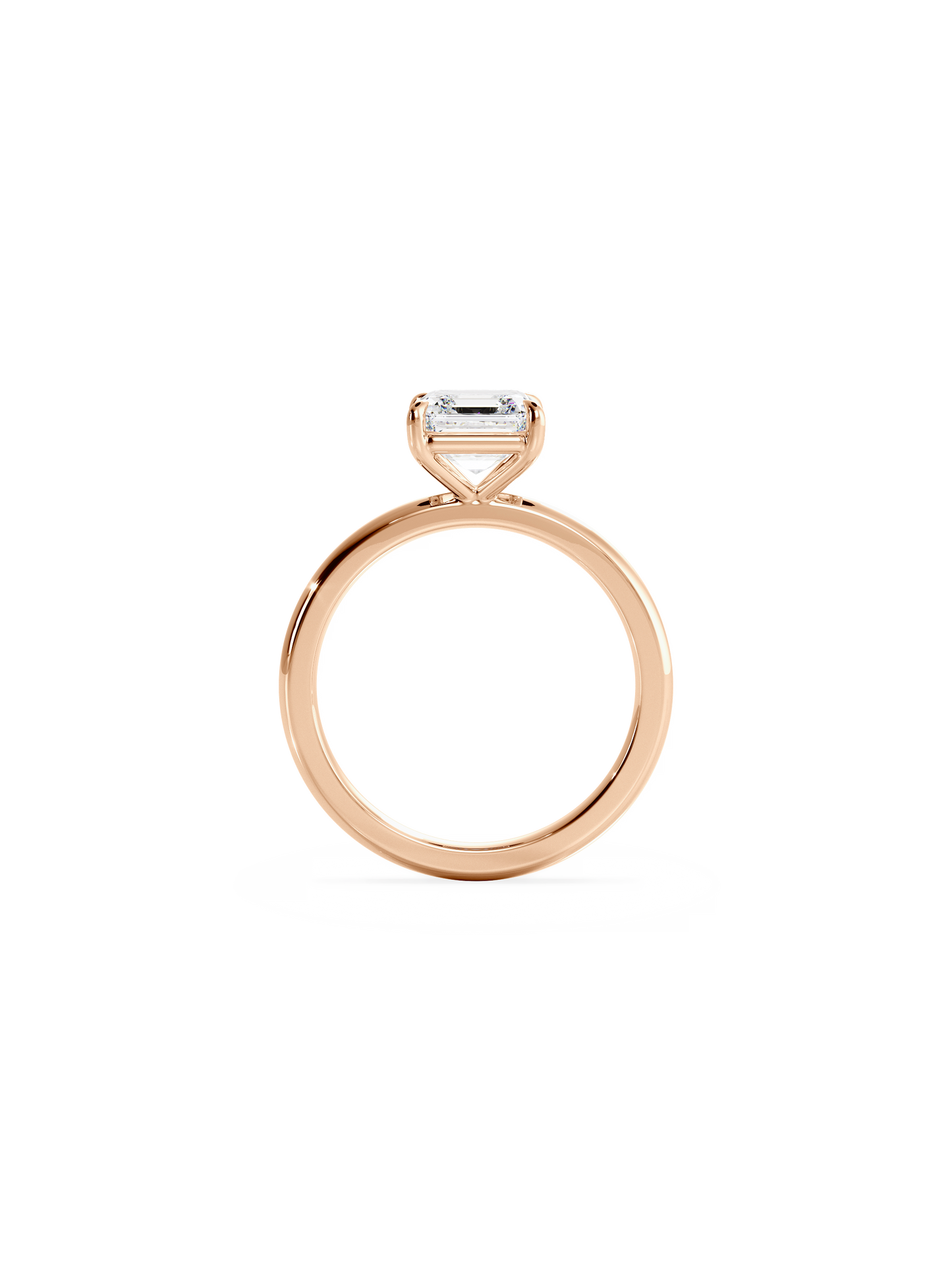 Solitaire-Oval Lab Grown Diamond Engagement Ring