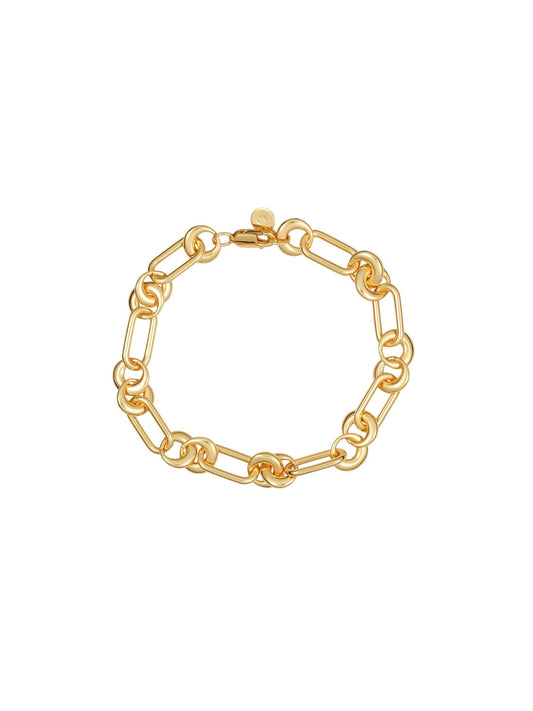 Clip Shaped Chain Made Bracelet 1