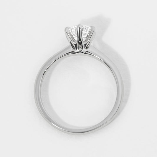 Solitaire-Oval Lab Grown Diamond Engagement Ring